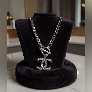 Custom Zipperpull pendant toggle necklace